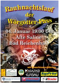 Rauhnachtslauf der W&ouml;rg&ouml;tter-Pass Bad Reichenhall 2001 e.V.